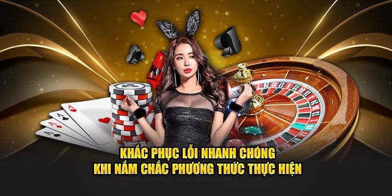 Các lỗi đăng nhập tài khoản và hướng dẫn xử lý