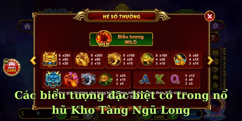 Khám phá một vài biểu tượng thường xuất hiện trong game slots
