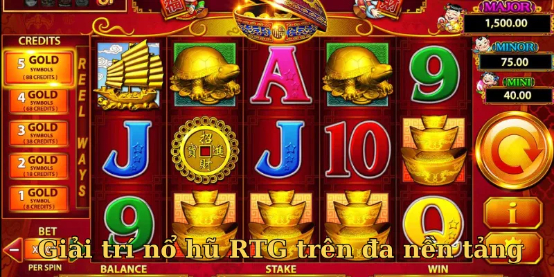 Những điểm cộng tạo nên sức hút hấp dẫn cho sảnh nổ hũ RTG