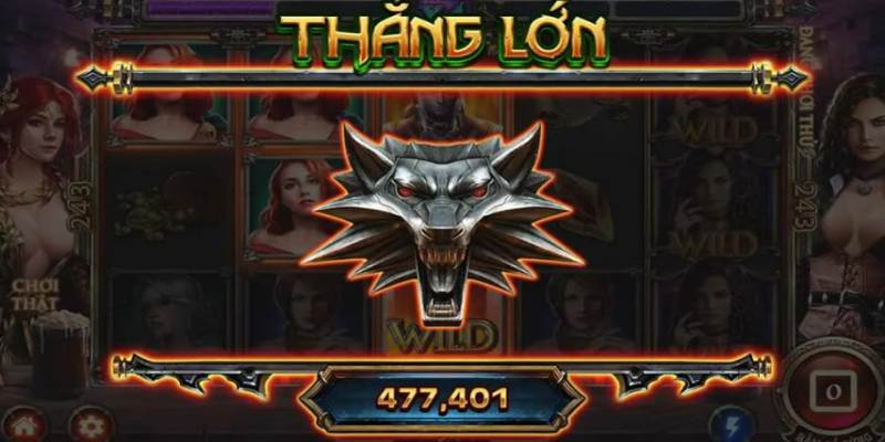 Quay trúng 5 hình ảnh Ciri bạn sẽ nhận thưởng gấp 688 lần vốn cược