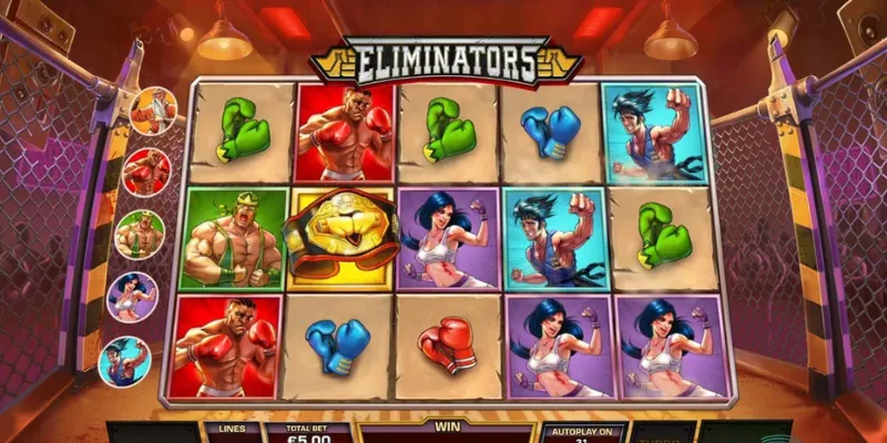 Eliminators Slot thưởng tối đa 100 vòng quay miễn phí