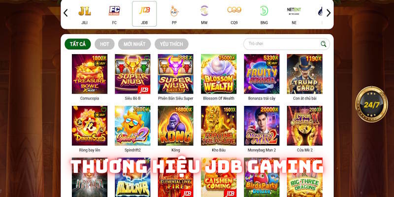 Nền tảng JDB đẳng cấp toàn cầu