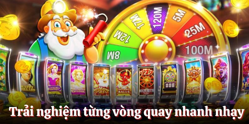 Trải nghiệm từng vòng quay gây cấn tại Kuwin Nổ Hũ